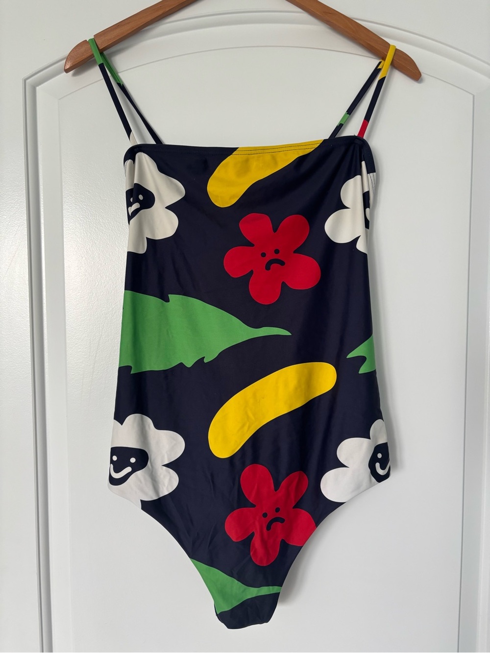 Lazy Oaf Flower Bed One Piece Swimsuit - Size UK 16 / US 12